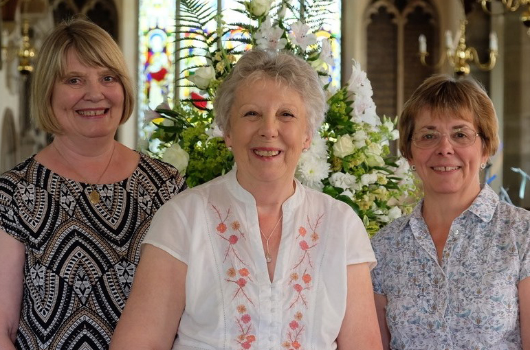 Carole, Helen and Sue